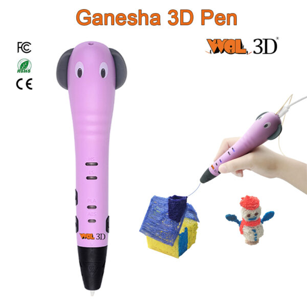 Ganesha 3d Pen Pink