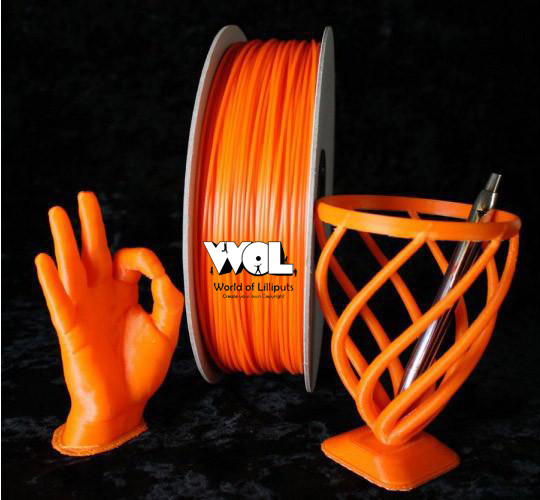 ABS Orange Filaments