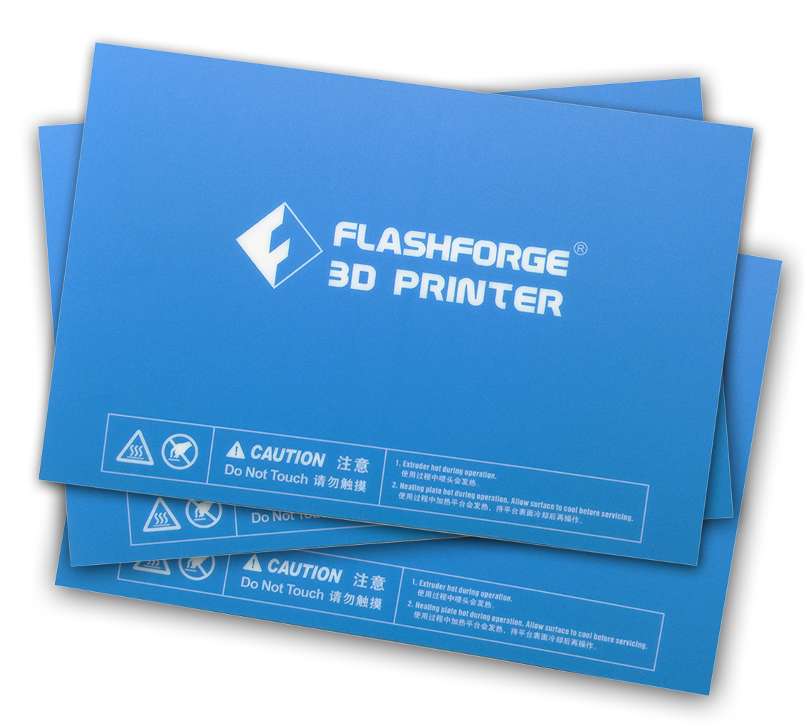 Flashforge Creator Pro & Dreamer Bed Sticker