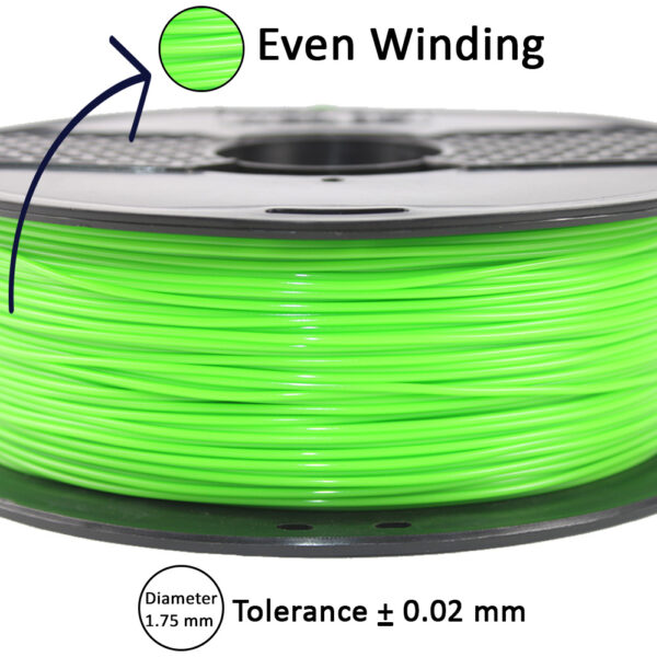 Even Winding 3d filament