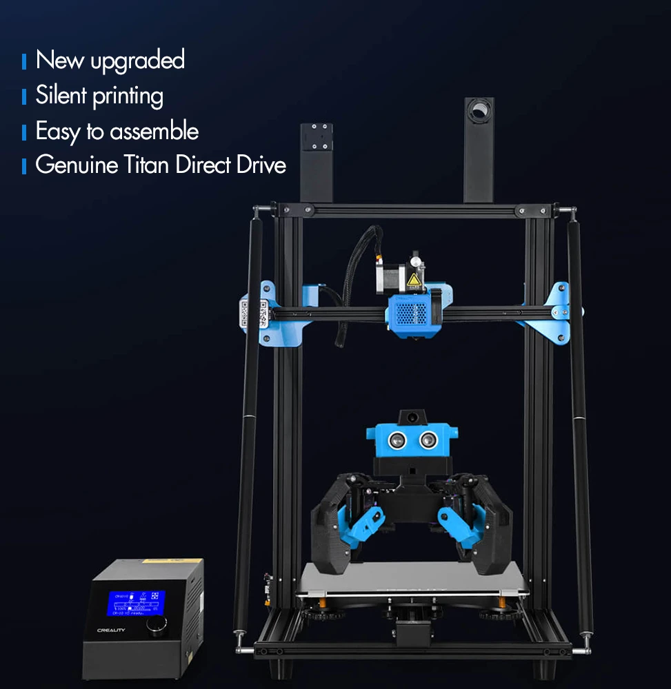 Creality CR 10 V3 - E3D Direct Drive Extruder 3D Printer