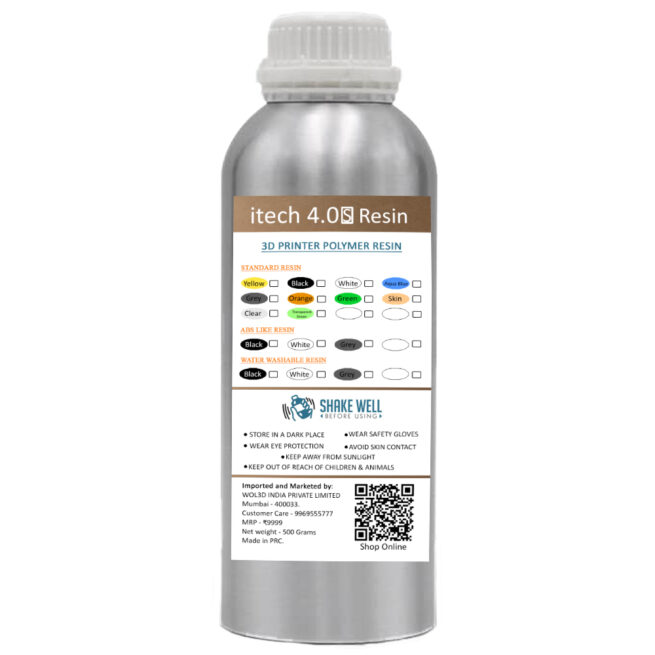 Itech LCD Water Washable Resin Grey (500 ml)