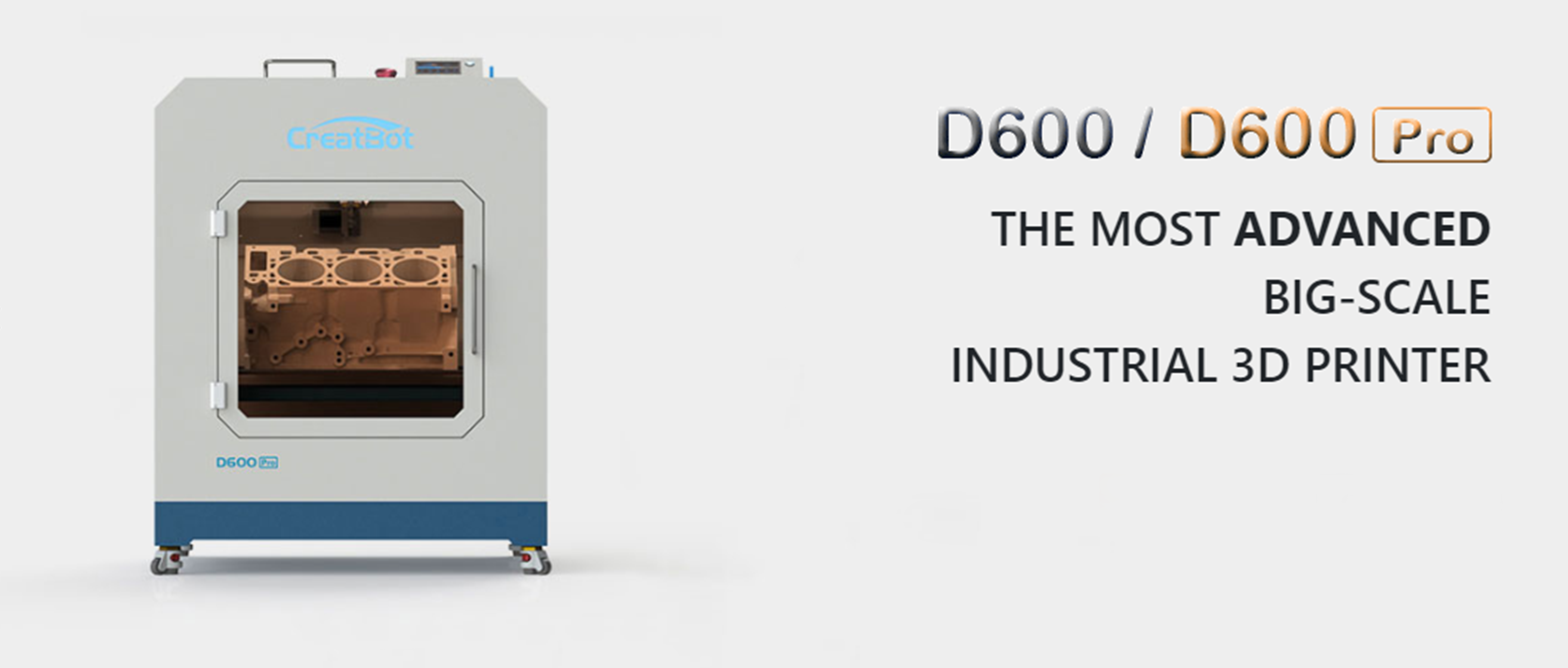 D 600 Pro Industrial 3D Printer