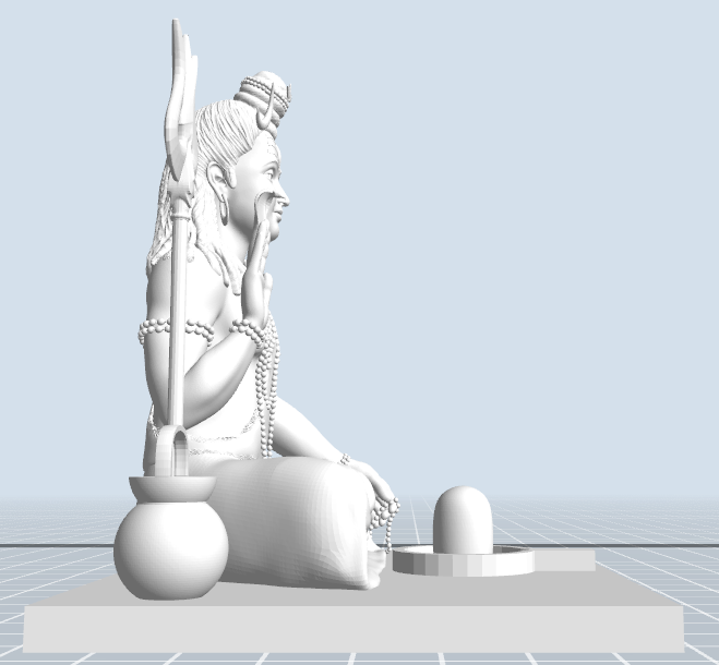 3D Model of Lord Shiva