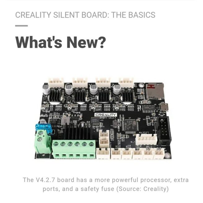 Creality V4.2.7 Silent mother board..