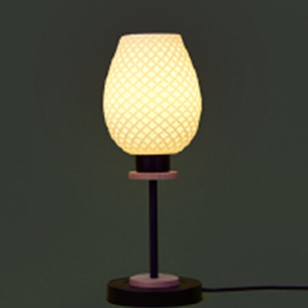 Spiral 3D Printed Lamp Shade