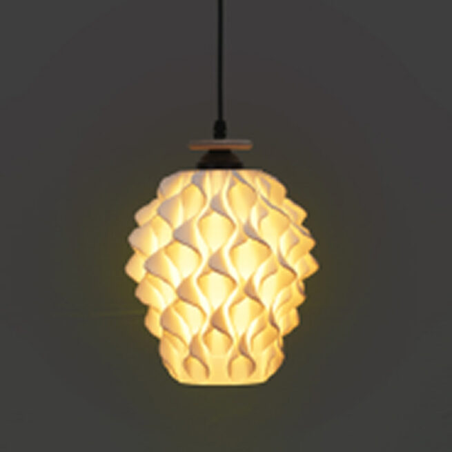 Tulip 3D Printed Lamp Shade