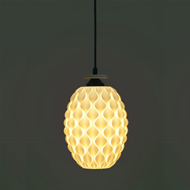 Blossom 3D Printed Lamp Shade